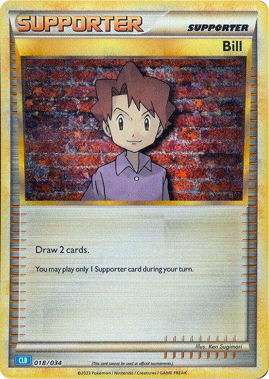 Bill CLB 018/034 (Trading Card Game Classic)  - Holofoil