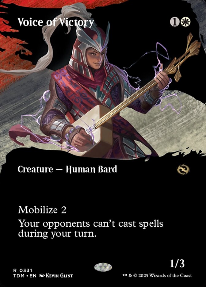 Voice of Victory 331 (Tarkir: Dragonstorm)  - Borderless