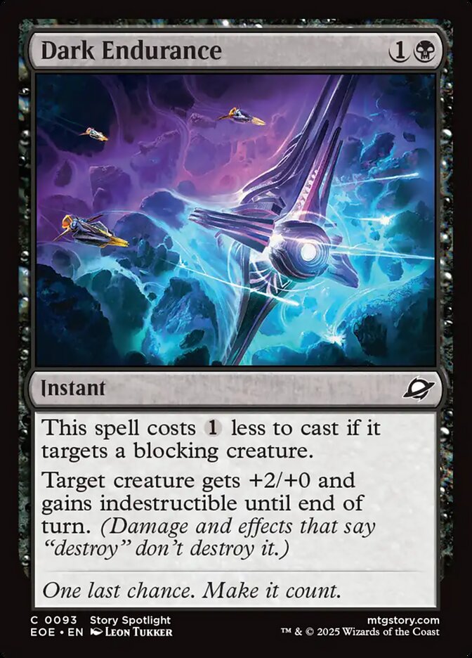 Dark Endurance 93/276 (Edge of Eternities) 