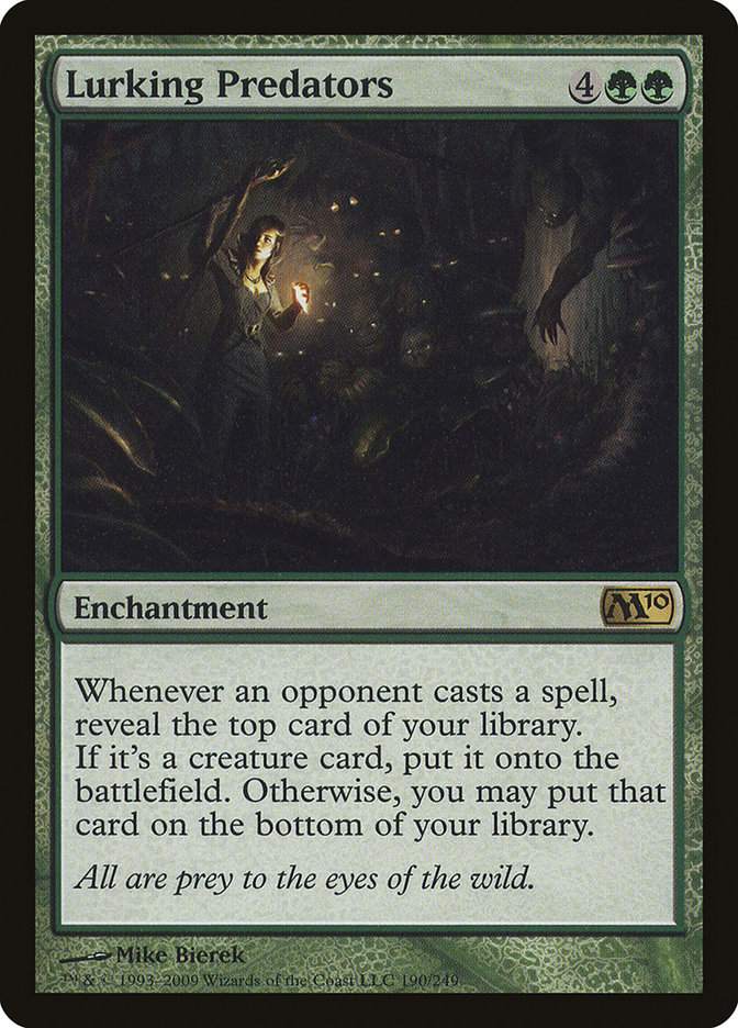 Lurking Predators 190 (Magic 2010 (M10)) 