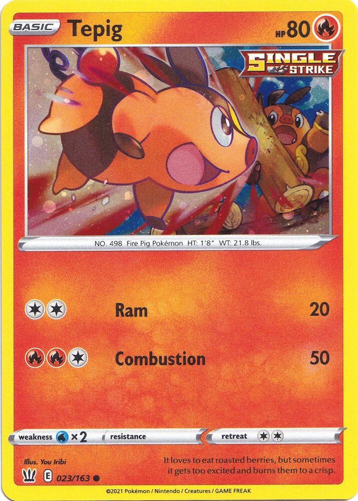 Tepig 023/163 (Miscellaneous Cards & Products)  - Cosmo Holofoil