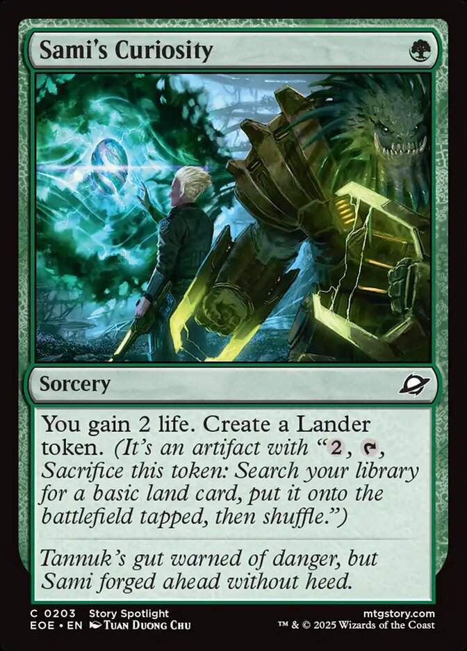 Sami's Curiosity 203/276 (Edge of Eternities) 