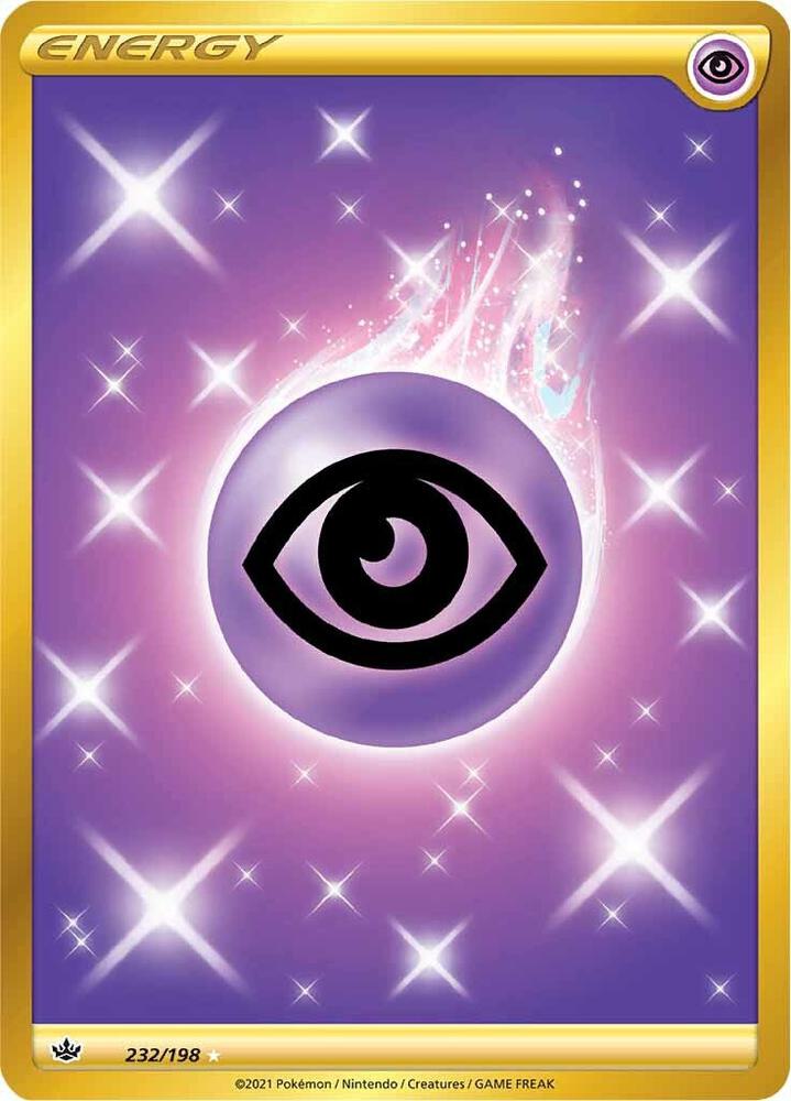 Psychic Energy Secret 232/198 (SWSH06: Chilling Reign)  - Holofoil