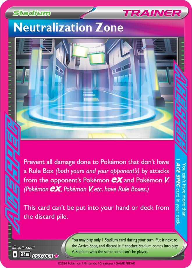 Neutralization Zone 060/064 (SV: Shrouded Fable)  - Holofoil