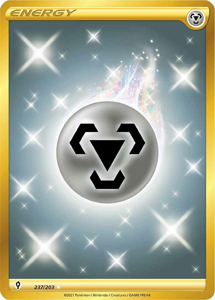 Metal Energy Secret 237/203 (SWSH07: Evolving Skies)  - Holofoil