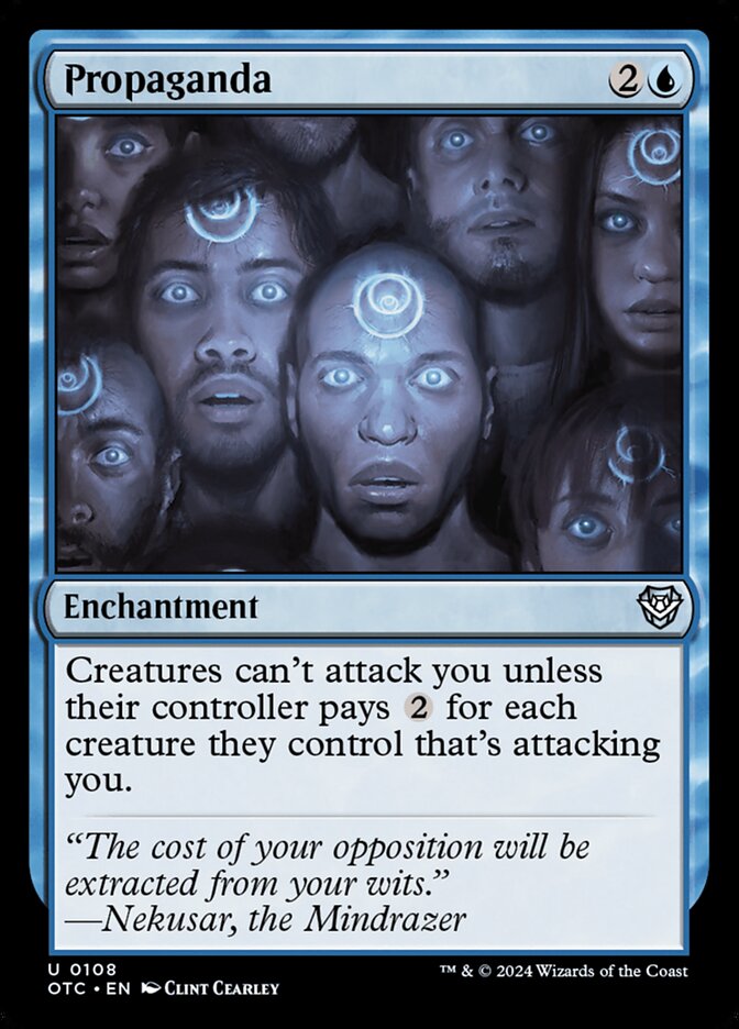 Propaganda 108/342 (Commander: Outlaws of Thunder Junction) 