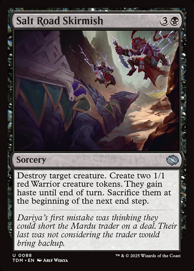 Salt Road Skirmish 88/291 (Tarkir: Dragonstorm) 