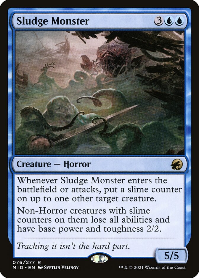 Sludge Monster 76 (Innistrad: Midnight Hunt) 