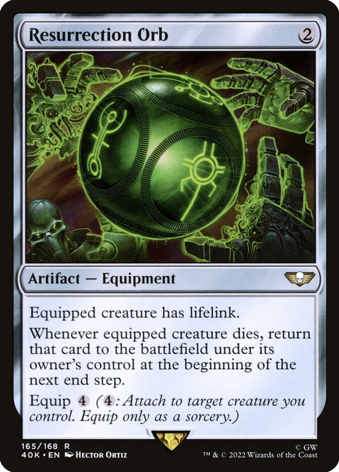 Resurrection Orb 165 (Universes Beyond: Warhammer 40,000) 