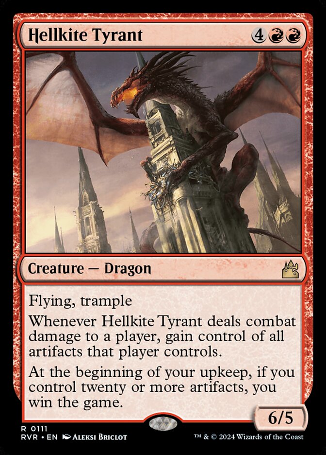 Hellkite Tyrant 111/291 (Ravnica Remastered) 
