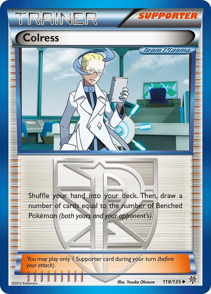 Colress Team Plasma 118/135 (Plasma Storm) 