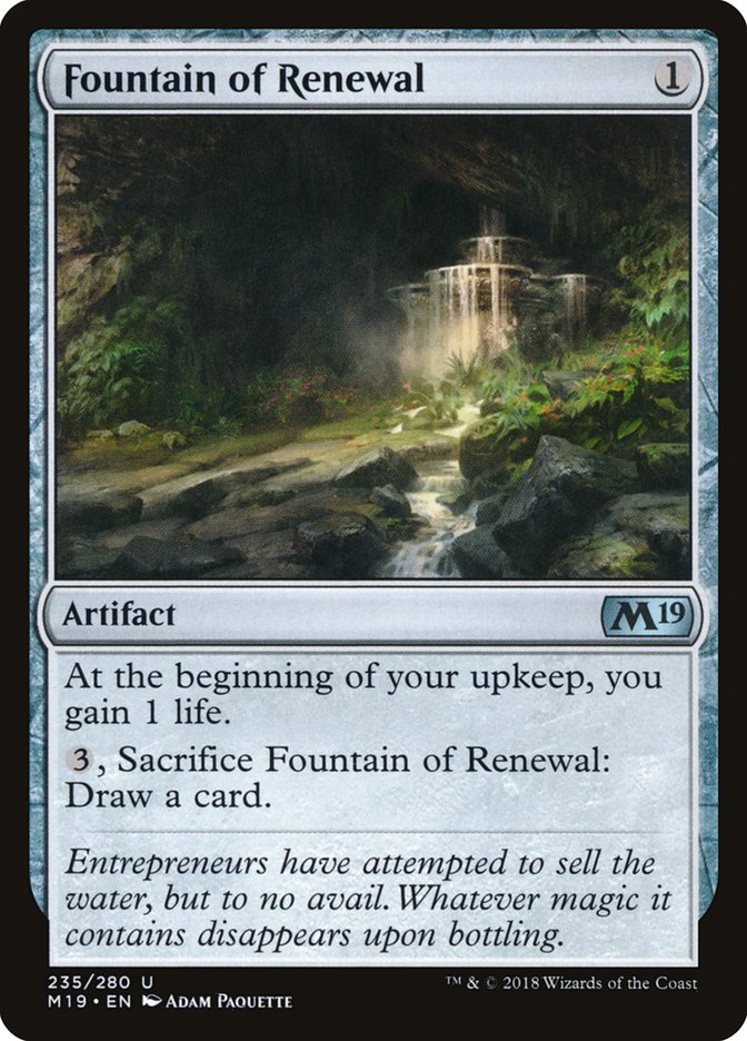 Fountain of Renewal 235 (Core Set 2019) 