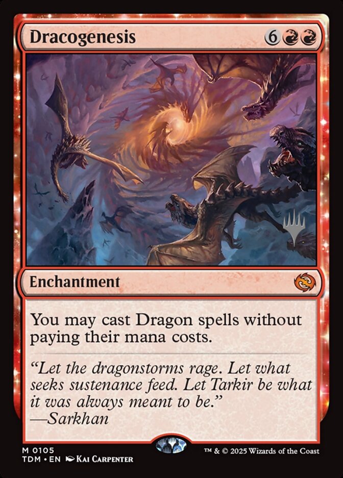 Dracogenesis 105 (Promo Pack: Tarkir: Dragonstorm) 