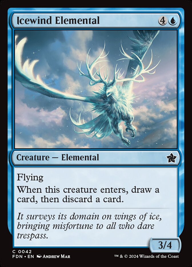 Icewind Elemental 42 (Foundations) 