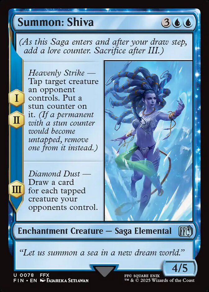 Summon: Shiva 78/309 (FINAL FANTASY) 