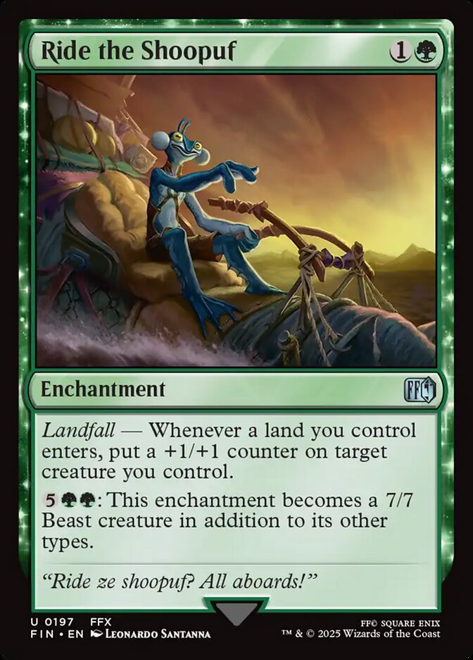 Ride the Shoopuf 197 (FINAL FANTASY)  - Foil