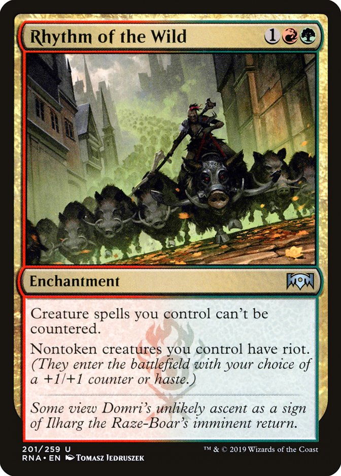 Rhythm of the Wild 201 (Ravnica Allegiance) 