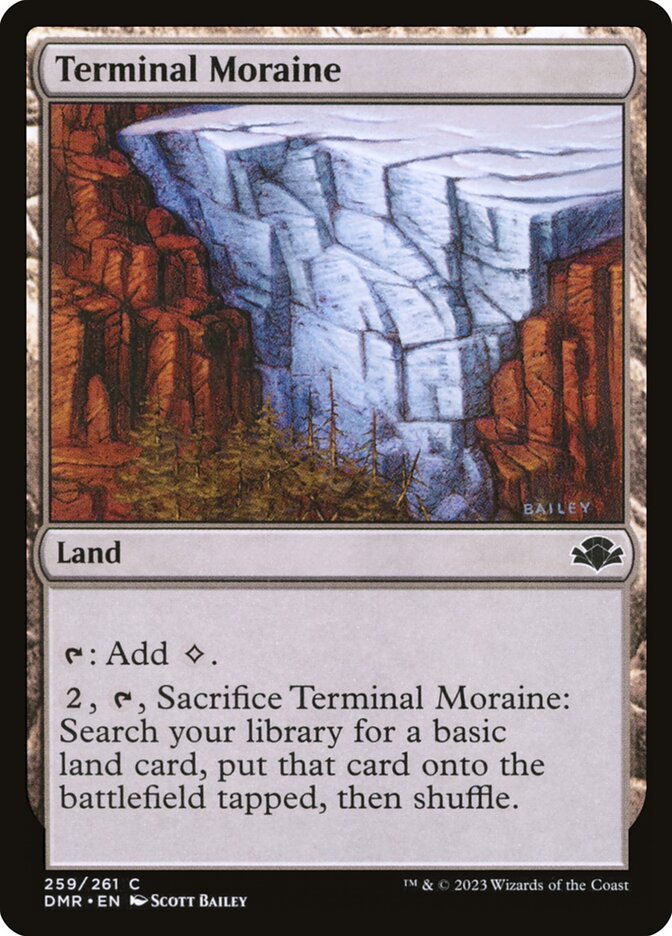 Terminal Moraine 259 (Dominaria Remastered) 