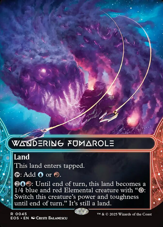 Wandering Fumarole 45 (Edge of Eternities: Stellar Sights)  - Borderless