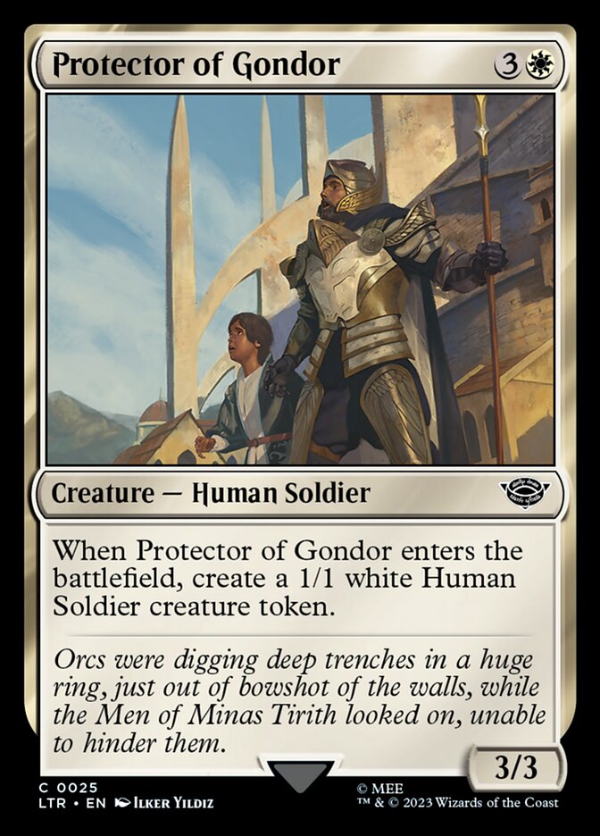 Protector of Gondor 25 (Universes Beyond: The Lord of the Rings: Tales of Middle-earth) 