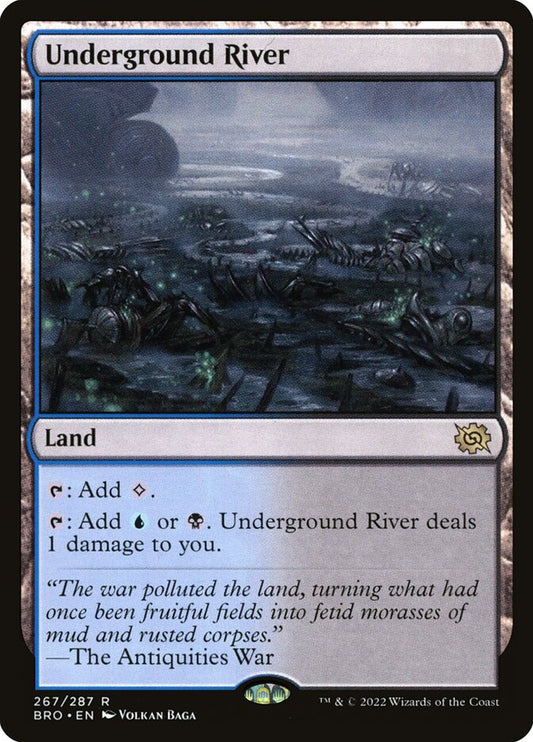 Underground River 267/287 (The Brothers' War)  - Foil