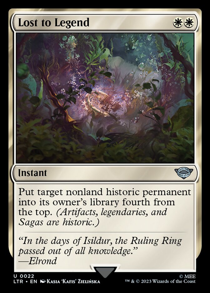 Lost to Legend 22 (Universes Beyond: The Lord of the Rings: Tales of Middle-earth) 