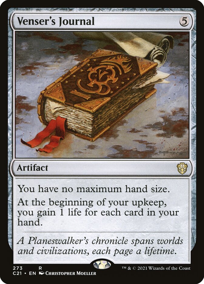 Venser's Journal 273/81 (Commander 2021) 