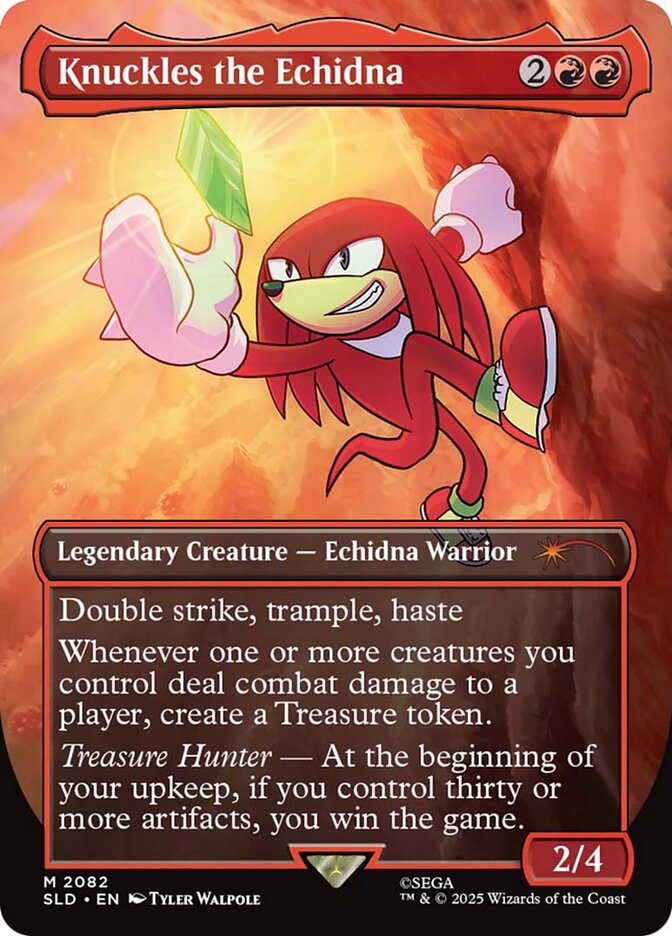 Knuckles, the Echidna 2082 (Secret Lair Drop Series)  - Borderless