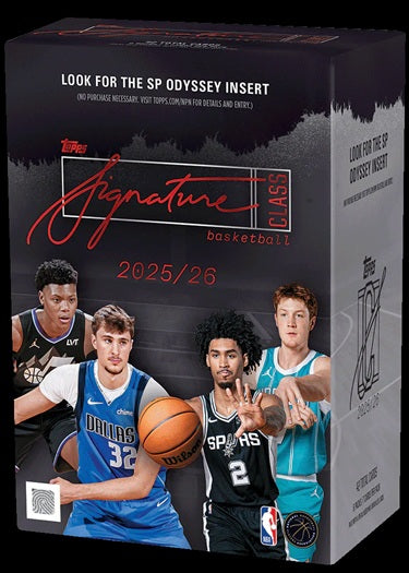 2025/26 Topps Signature Class Basketball Blaster Box