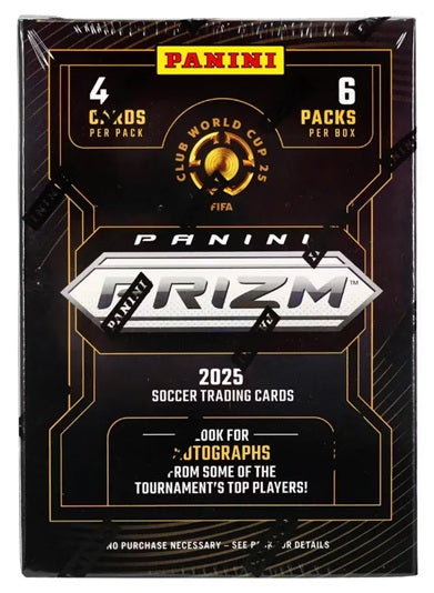 2025 Panini Prizm FIFA Club World Cup Soccer Blaster Box
