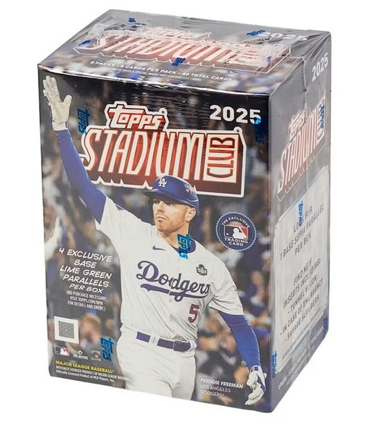2025 Topps Stadium Club Baseball 8-Pack Blaster Box