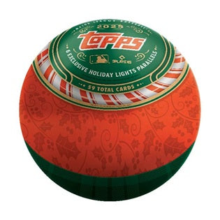 2025 Topps Holiday Baseball Tin Box
