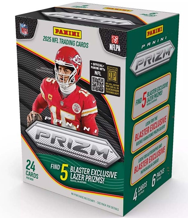 2025/26 Panini Prizm NFL Football Blaster Box Sports Cards