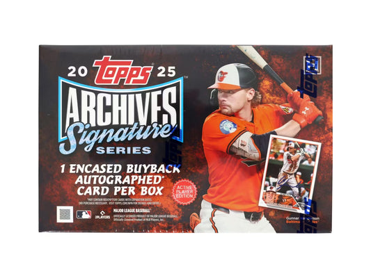 2025 Topps Archives Signature Series Baseball MLB Hobby Box