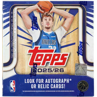 2025/26 Topps Basketball NBA Mega Box