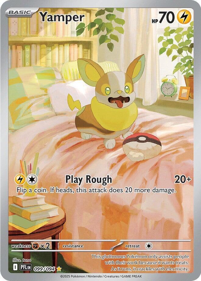 Yamper 099/094 (ME02: Phantasmal Flames)  - Holofoil