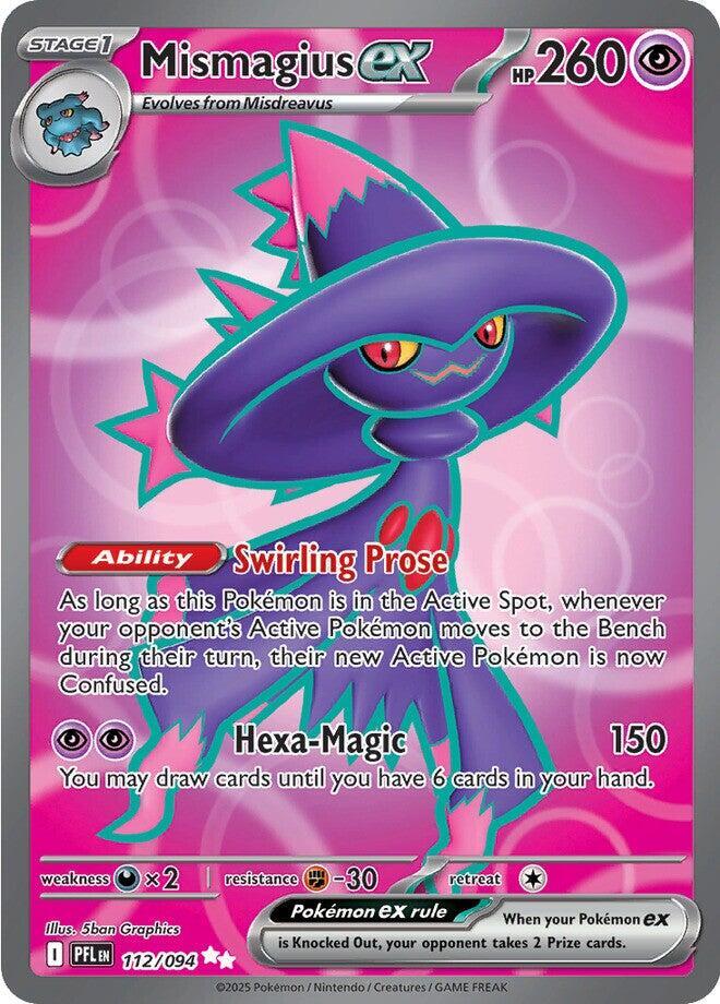 Mismagius ex 112/094 (ME02: Phantasmal Flames)  - Holofoil