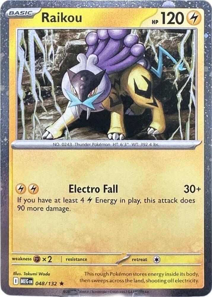 Raikou 048/132 (Miscellaneous Cards & Products)  - Cosmo Holofoil