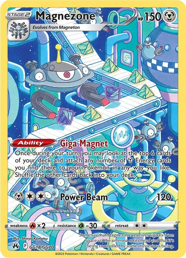 Magnezone GG18/GG70 (SWSH: Crown Zenith: Galarian Gallery)  - Holofoil