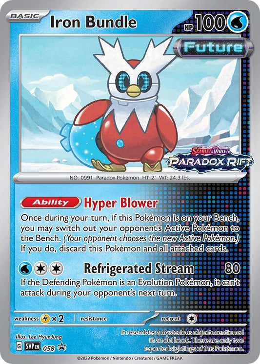 Iron Bundle Prerelease 058 (SV: Scarlet & Violet Promo Cards)  - Holofoil