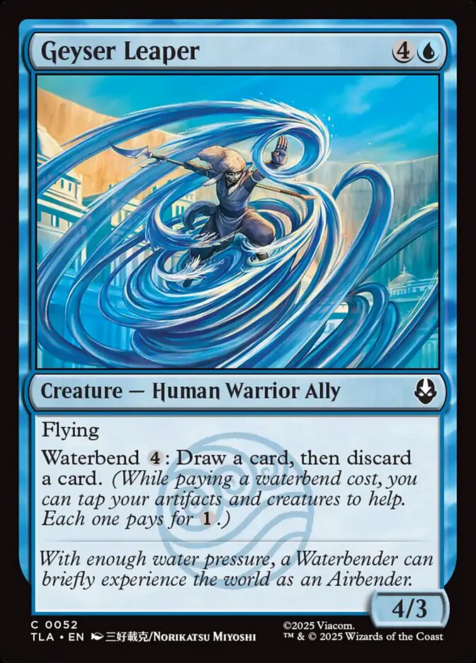 Geyser Leaper 52/286 (Avatar: The Last Airbender)  - Foil