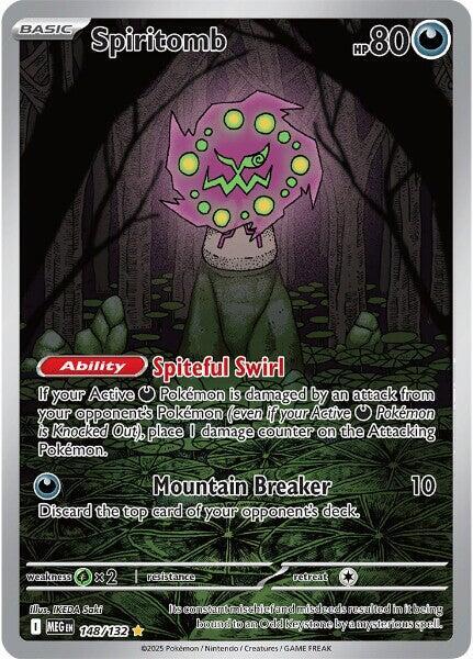 Spiritomb 148/132 (ME01: Mega Evolution)  - Holofoil
