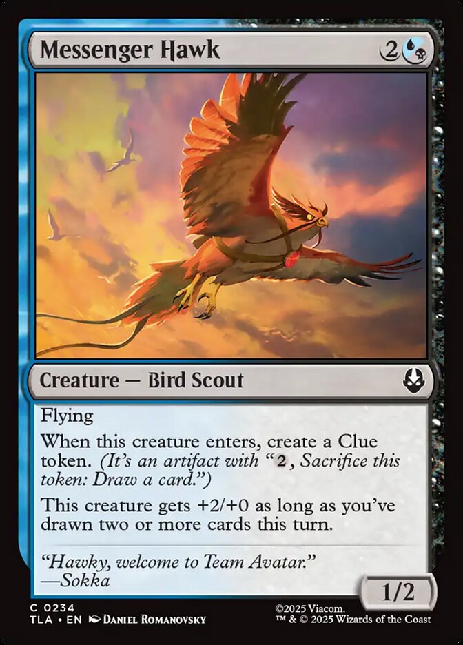 Messenger Hawk 234/286 (Avatar: The Last Airbender) 