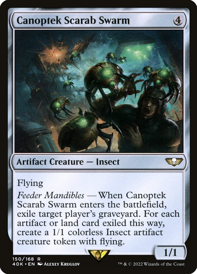 Canoptek Scarab Swarm 150/617 (Universes Beyond: Warhammer 40,000) 