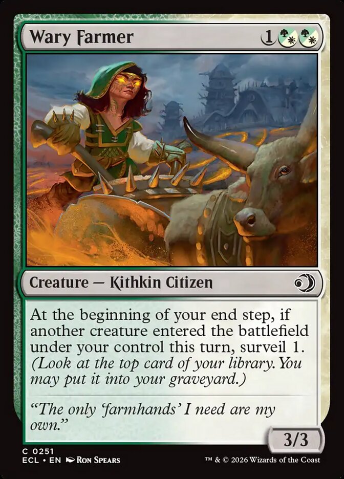 Wary Farmer 251 (Lorwyn Eclipsed) 