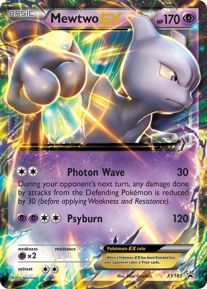 Mewtwo EX XY183 (XY Promos)  - Holofoil