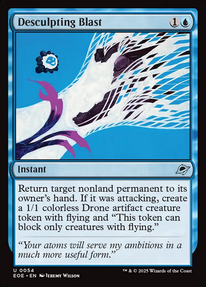 Desculpting Blast 54/276 (Edge of Eternities) 