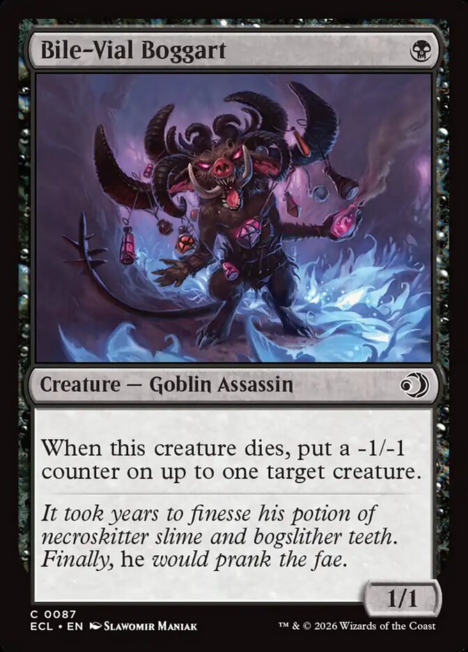 Bile-Vial Boggart 87/273 (Lorwyn Eclipsed) 