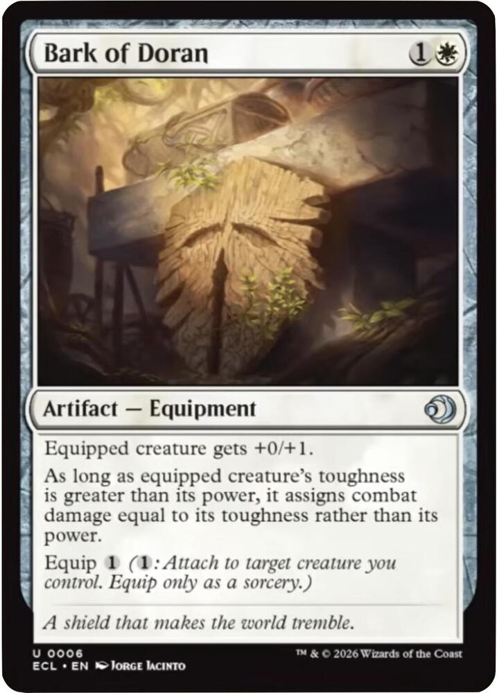 Bark of Doran 6/273 (Lorwyn Eclipsed) 
