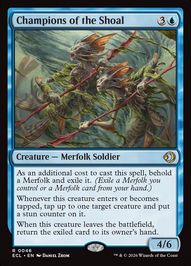 Champions of the Shoal 46 (Lorwyn Eclipsed)  - Foil